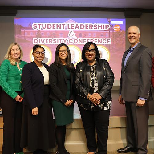 Leadership from the 2024 Student Leadership & Diversity conference.