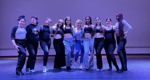IUDE Spring 2025 Dancers Posing 