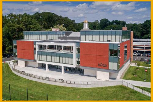 LaPenta School of Business with a gold outline.