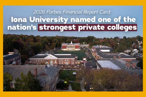 Forbes ranks Iona among nation's financially strongest colleges.