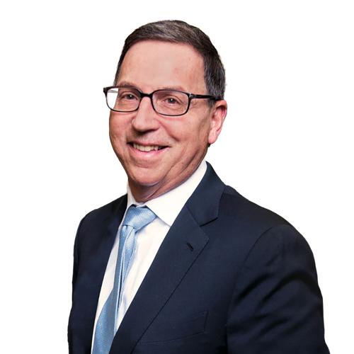 A professional headshot of Joseph A. Armentano ’88MBA wearing glasses and a suit tie.