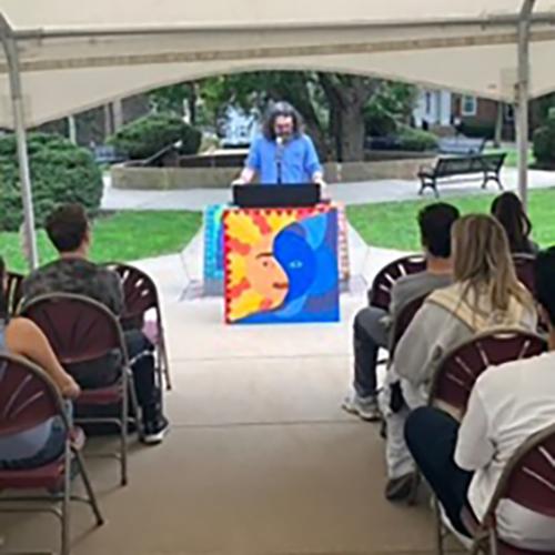 Speaker at the Season of Creation Event