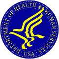 U.S. Department of Health and Human Services logo.