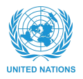 United Nations logo.